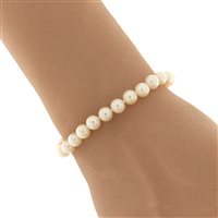 Bracciale Fanton Gioielli Donna BRACCIALI PERLE in Oro bianco Perla FGBRA.D6-6.5AA